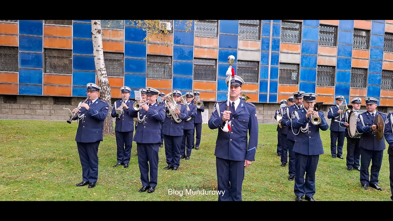 Marsz żałobny nr 1  W .Troszel- wyk. Orkiestra KWP Katowice