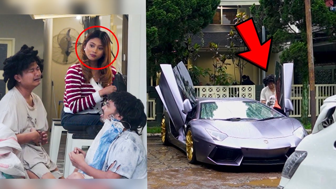 DUO GEMBEL SULTAN @agogo violin  dikira miskin hehe ‼️ Akhirnya naik lamborghini