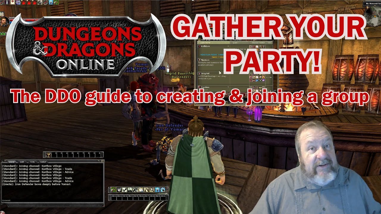 Соберите свою компанию! Группировка, присоединение и этикет вечеринки в DDO объясняются.
