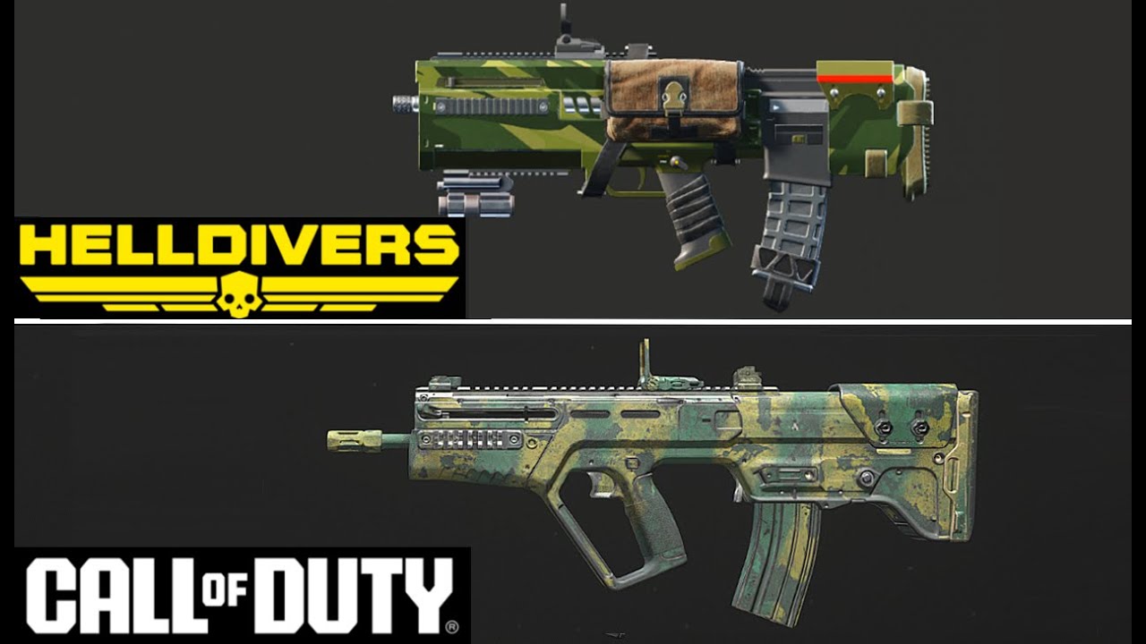 Recreating HELLDIVERS 2 guns in CoD… (part 2)