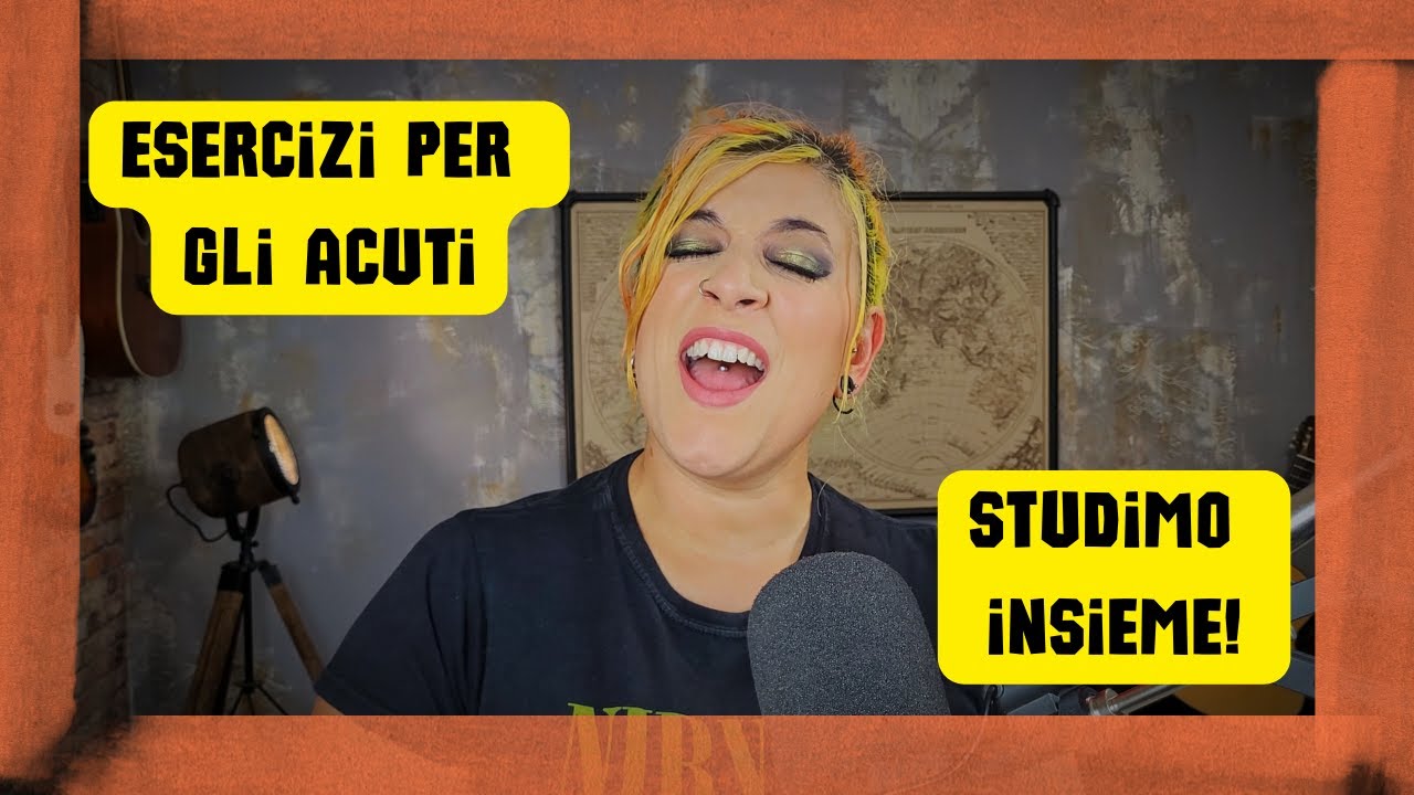 Esercizi per gli acuti: allenati con me! (GRWM)