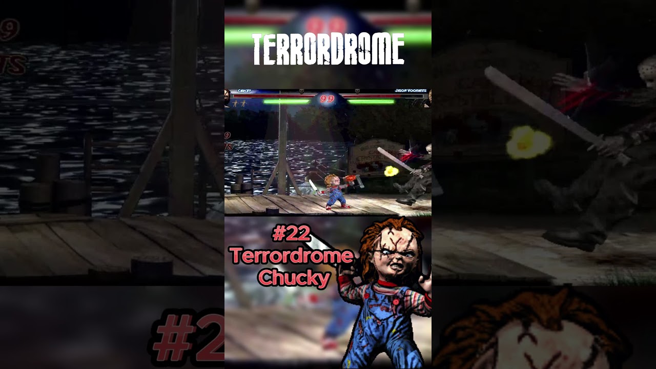 22/100 Chucky Terrordrome Combo #fightinggames #fgc #horrorgaming #combo #gaming #chucky