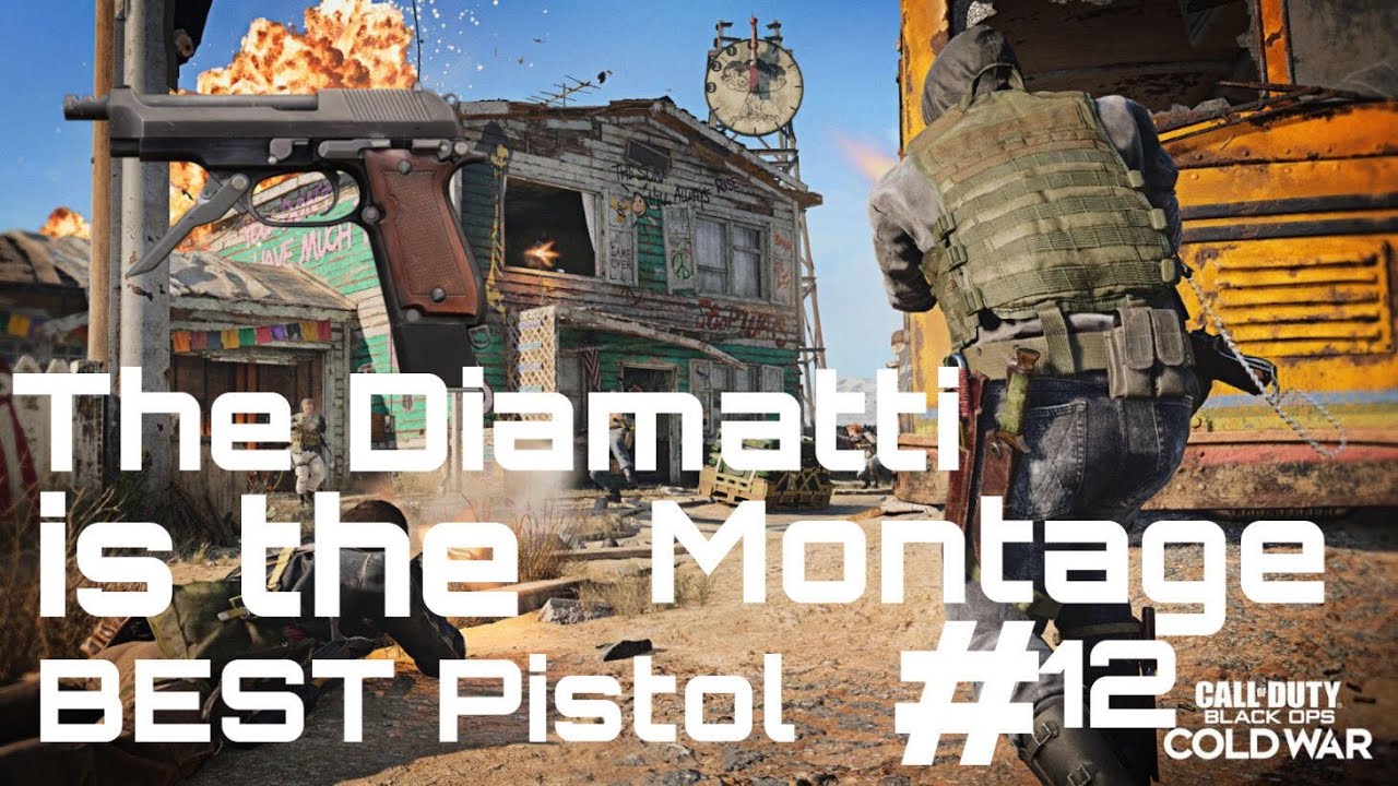 The Diamatti is the BEST Pistol in the Game - Call of Duty Cold War Montage #10