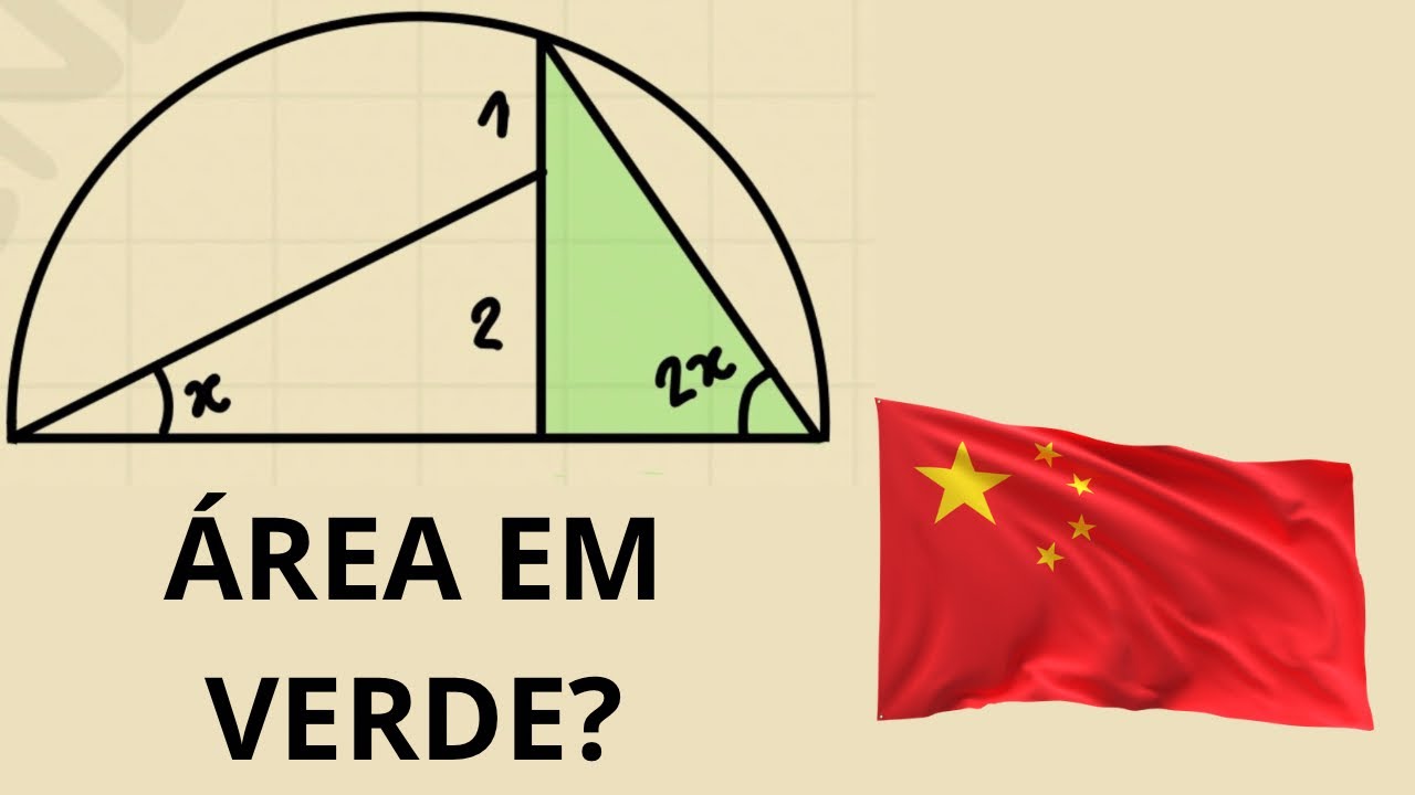 CAIU NA OLIMPÍADA CHINESA DE MATEMÁTICA DO FUNDAMENTAL 😱
