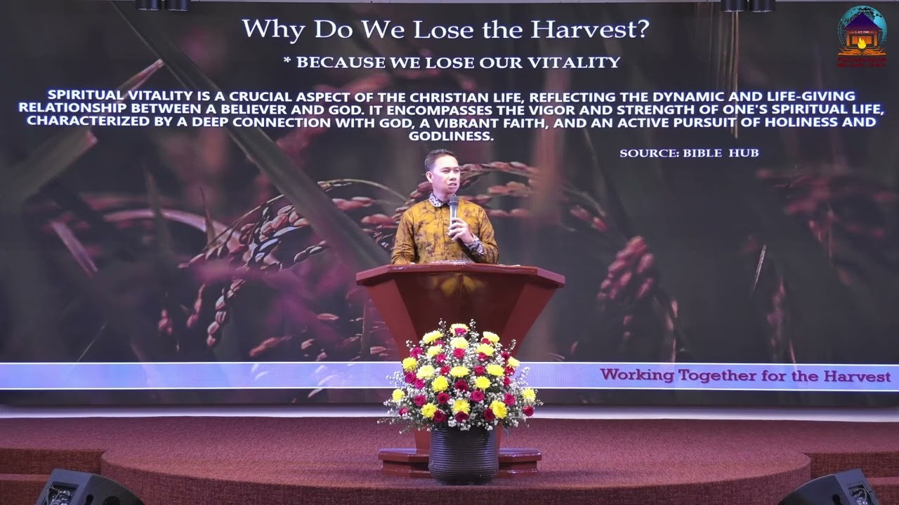 Working Together For The Harvest by Pastor Ricky Cuaterno