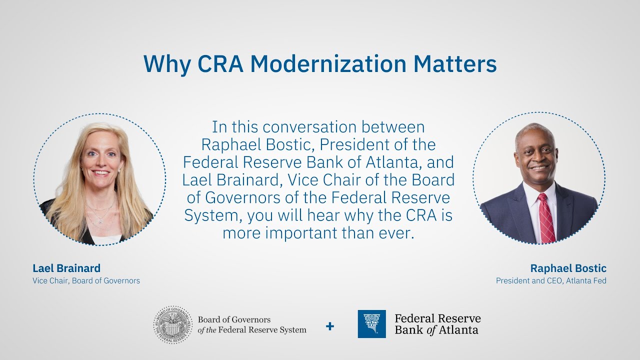 Why CRA Modernization Matters
