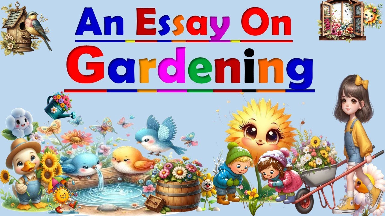 10 Lines On Gardening | An Essay About Gardening | Short Paragraph on a Gardening | Listen Learn
