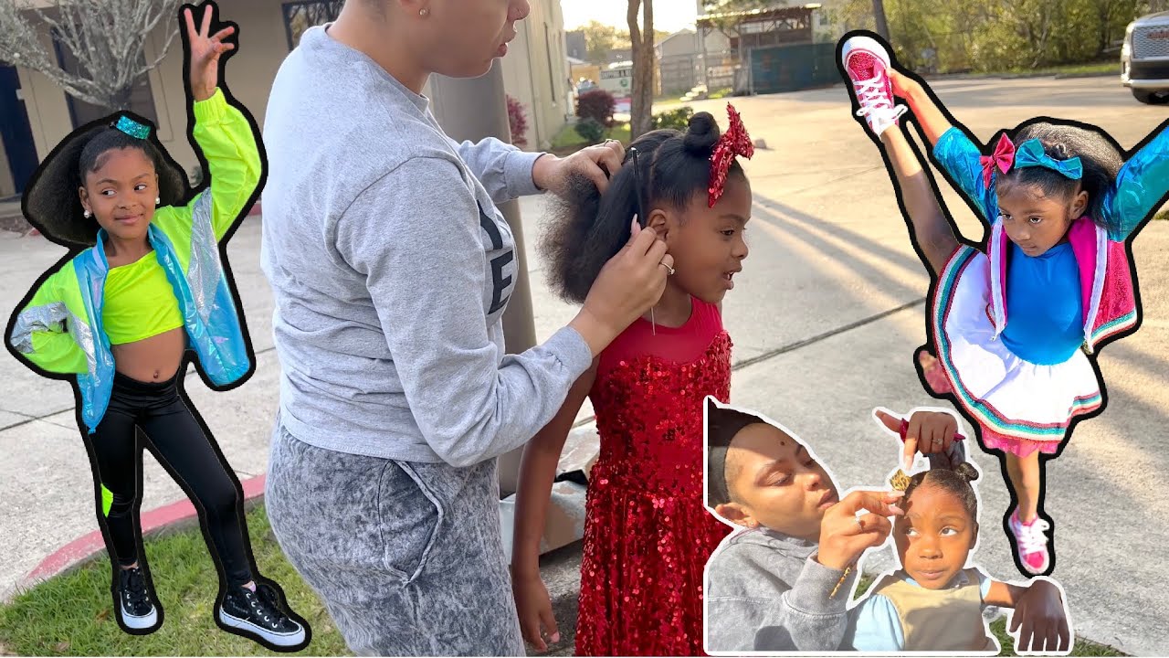 Doin Hair In The Car... Get Ready With Us 🥴