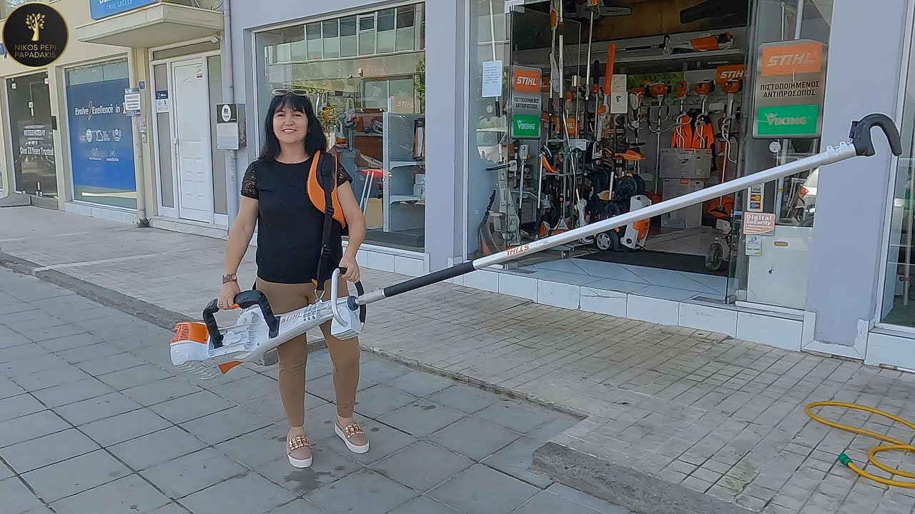 Μόλις πήραμε το δονητικό STIHL SP 452