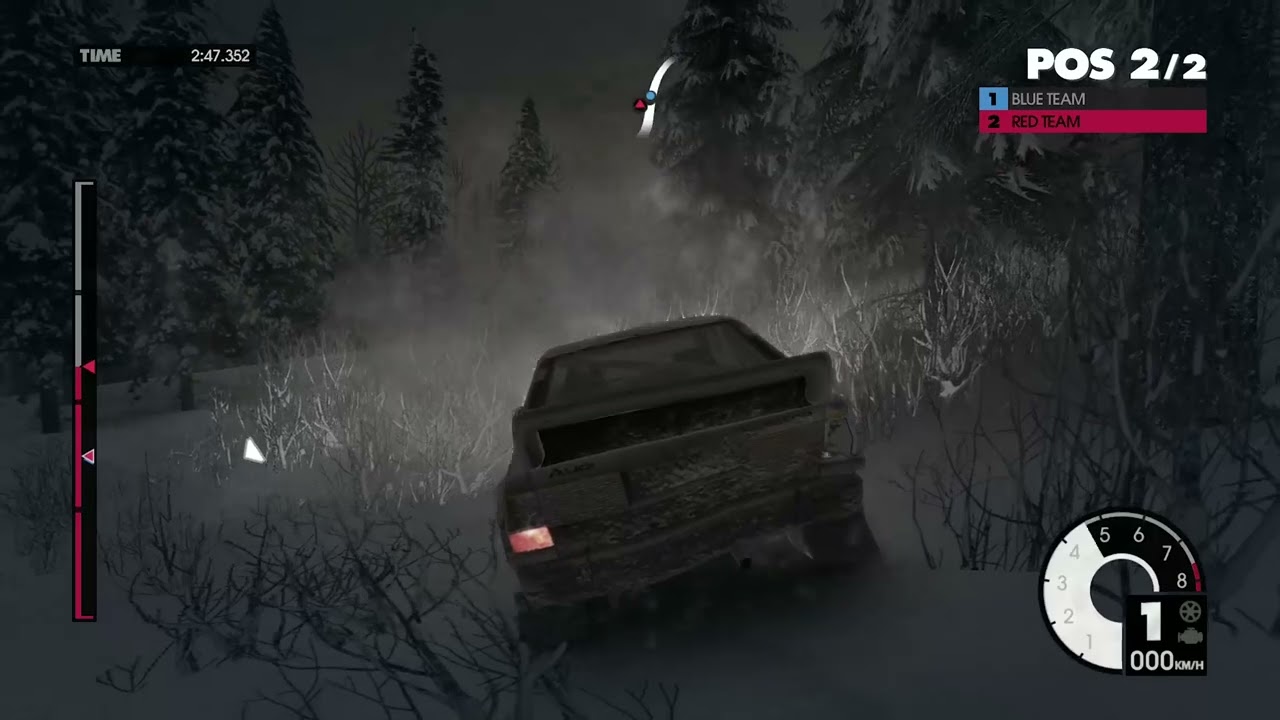 DiRT 3 Cat N Mouse 03.03.2026, 4vs4, they got a huge lead on the start