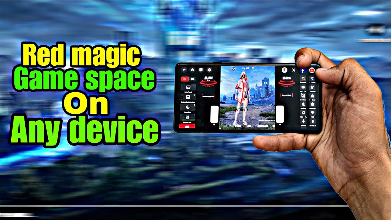 Install Red magic game space on any device 🥵💀