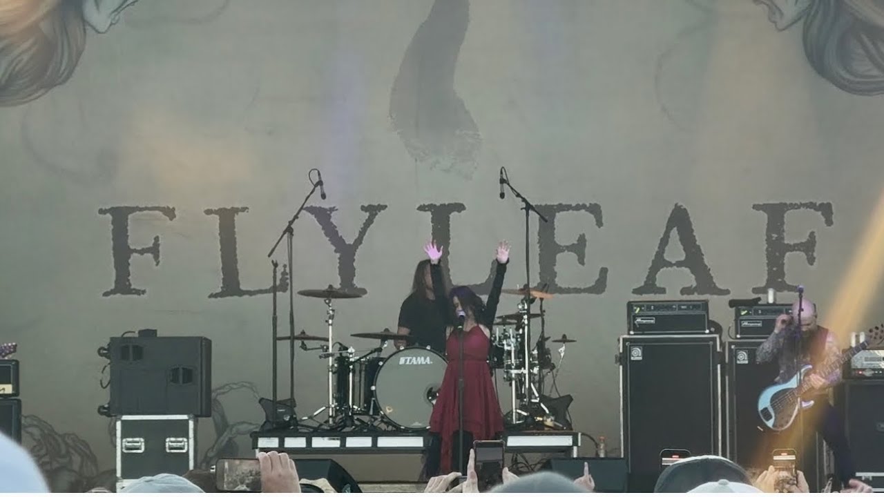 Flyleaf All Around Me Live at Boardwalk Rock, Ocean City Beach Maryland 2025