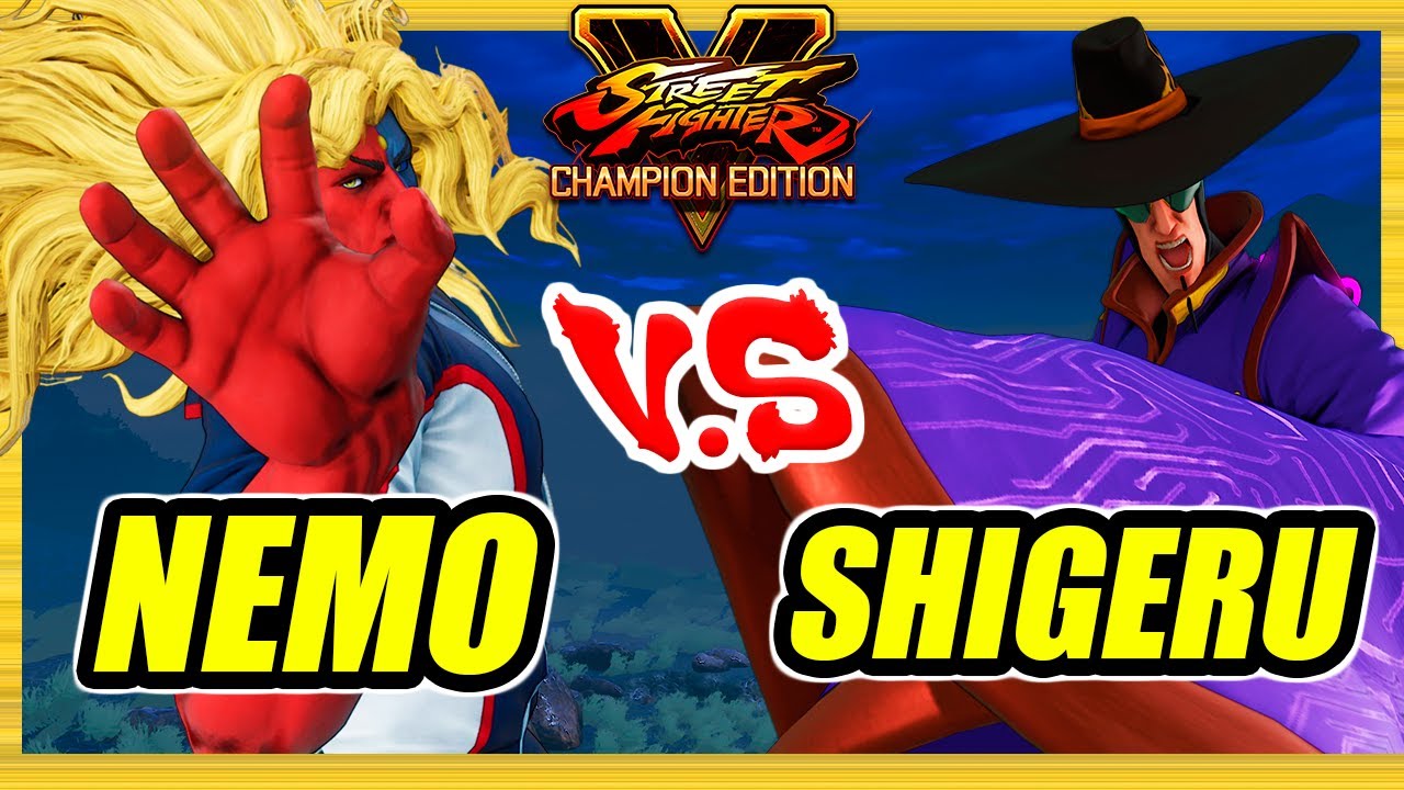 SFV CE 🔥 Nemo (Gill) vs Chiba-Shigeru (F.A.N.G) 🔥 Ranked Set 🔥 Street Fighter 5