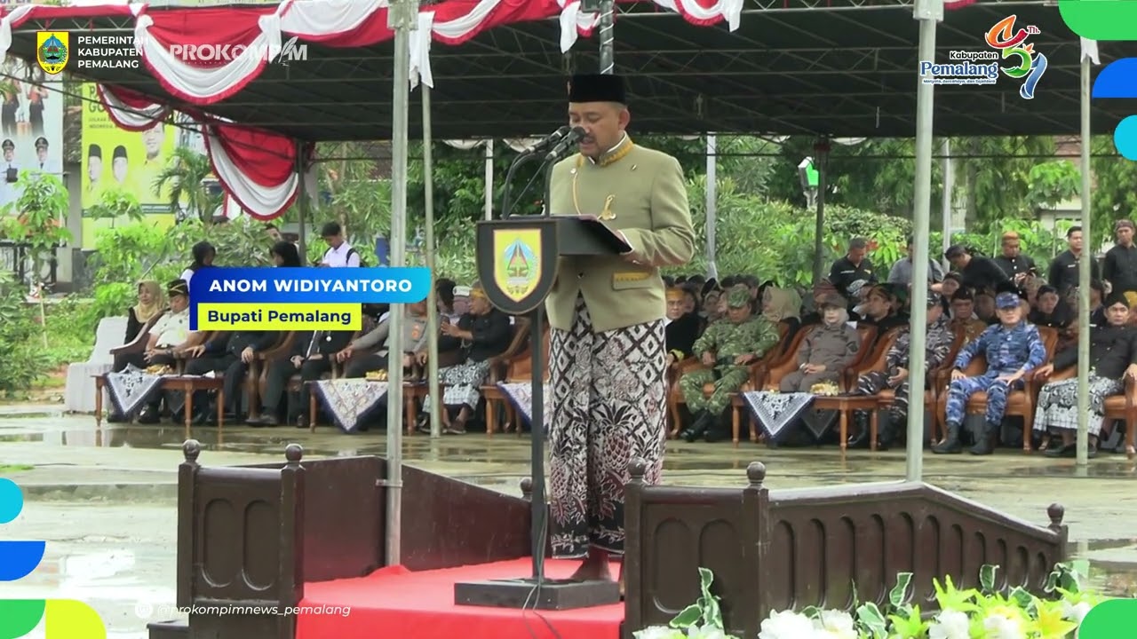 Upacara Hari Jadi ke 451 Kabupaten Pemalang tahun 2026