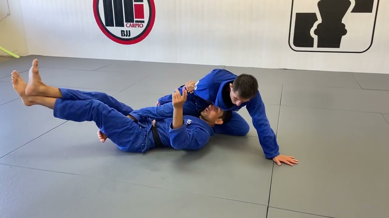 Mount Escape to Deep Half Guard