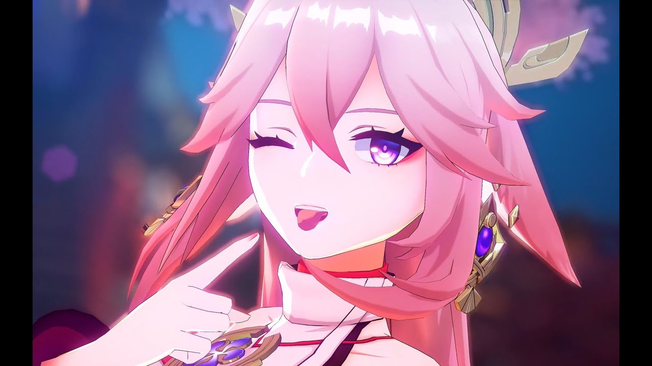 【Genshin Impact MMD／4K／60FPS】Yae Miko【PASSION】