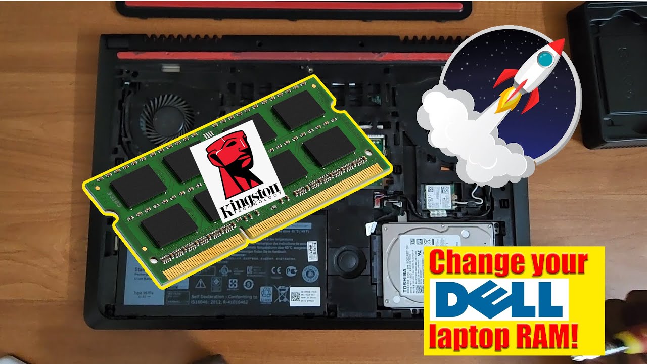 Dell Inspiron 15 7559 DDR3L RAM Memory Upgrade - Quick and Easy Method