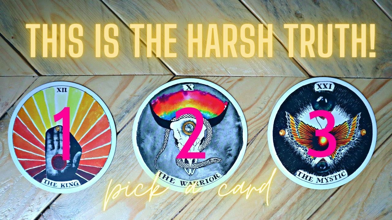 The HARSH TRUTH about your connection! **TRIGGER WARNING** PICK A CARD Tarot