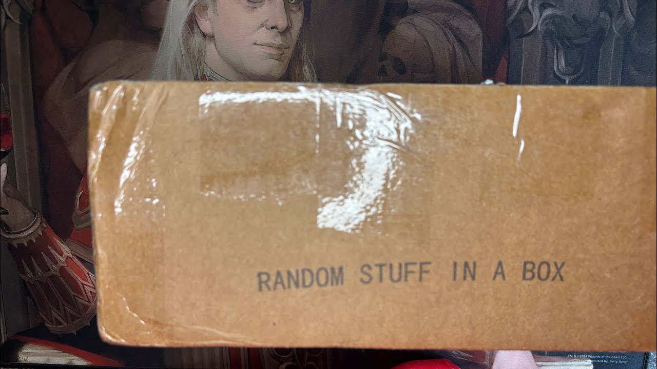 Unboxing My Random Stuff in a Box From Open Boosters!
