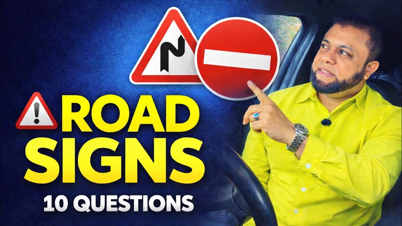10 Road Signs You MUST Know For The UK Theory Test