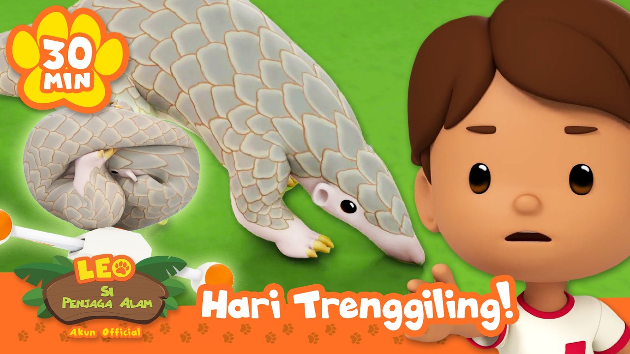 Hewan Ini Bisa Menggulung Menjadi Bola?! 🤯 | Hari PANGOLIN Sedunia | Leo Si Penjaga Alam