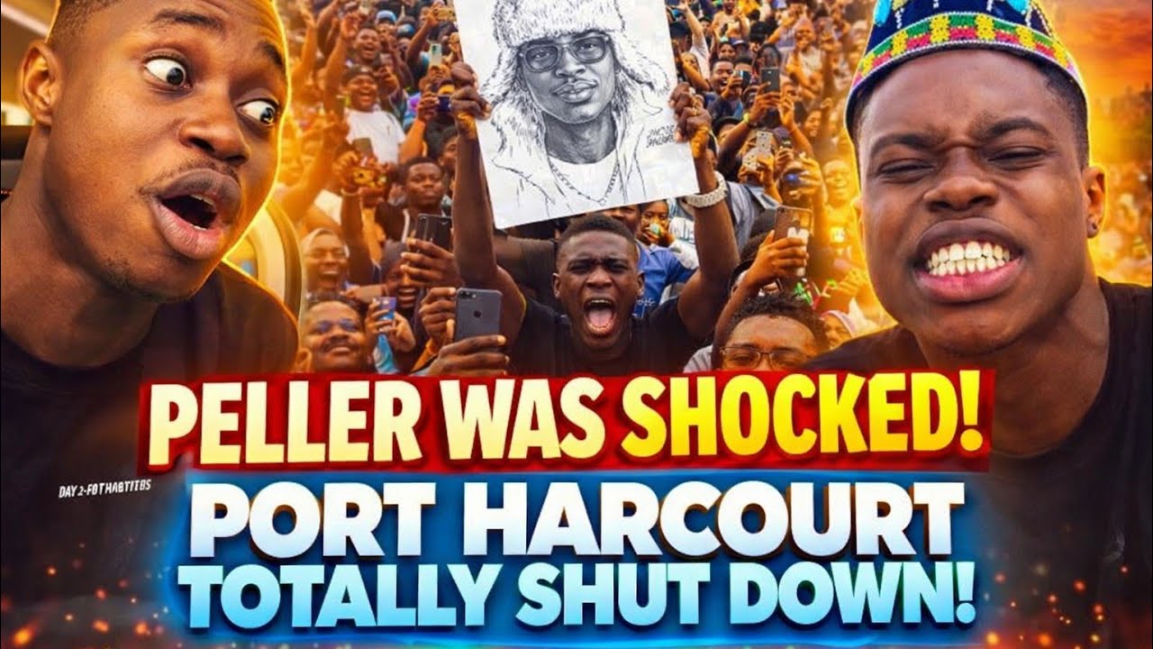 Fans Shut Down Port Harcourt for Peller! You Won’t Believe What Happened on Day 2! #celebritygist 