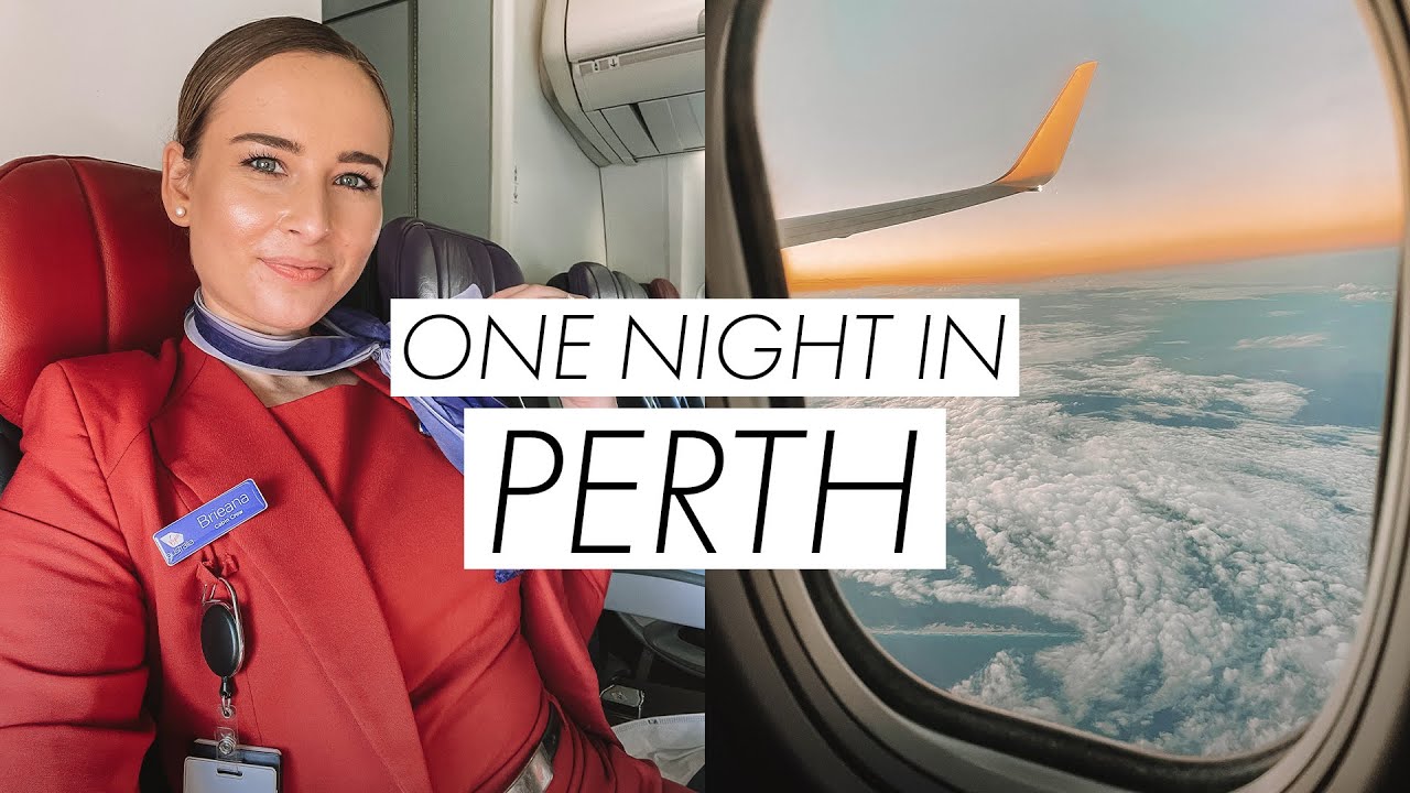 AUSTRALIAN FLIGHT ATTENDANT // One Night In Perth Layover // VLOG 8