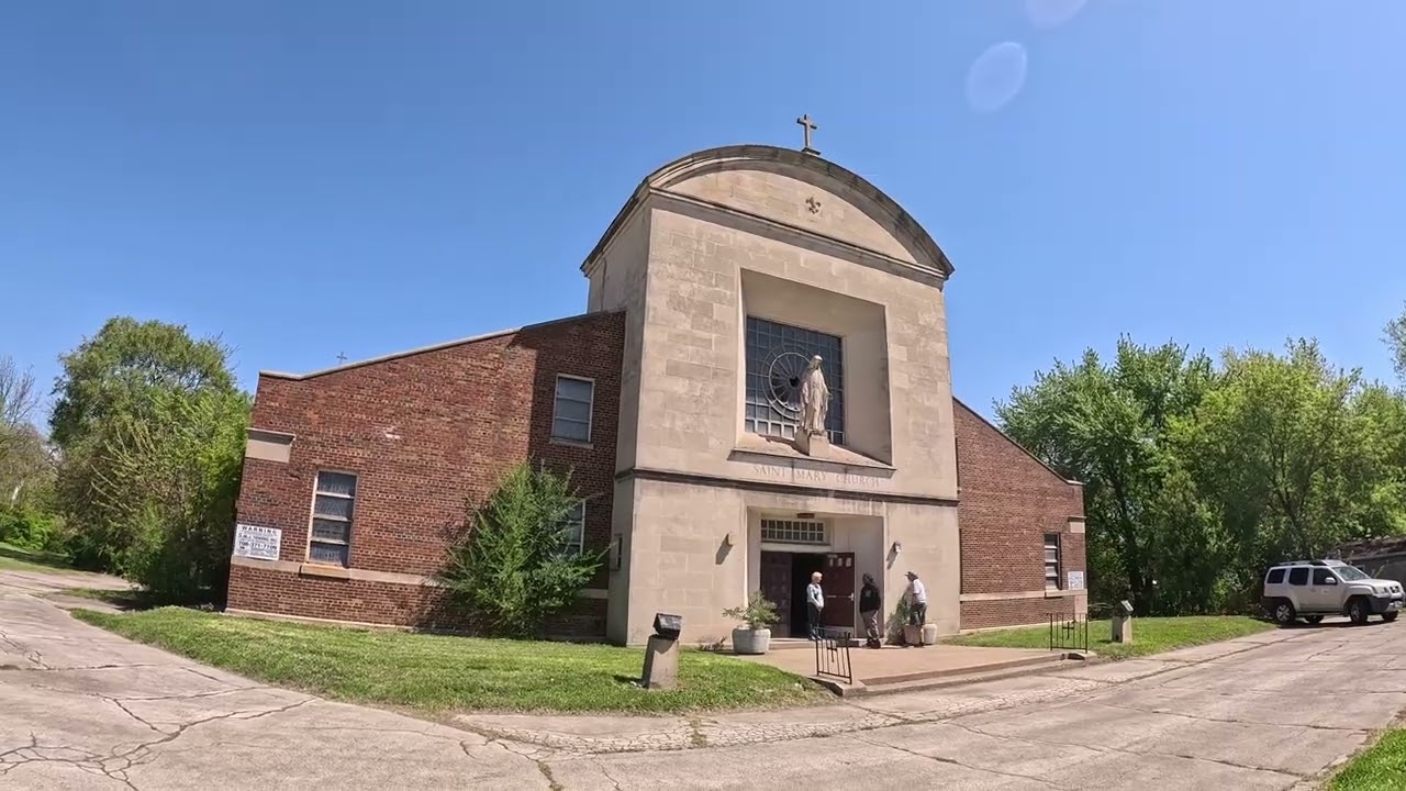 Pope Leo XIV Church, St. Mary of the Assumption, & Neighborhood: Riverdale, Dolton, south of Chicago