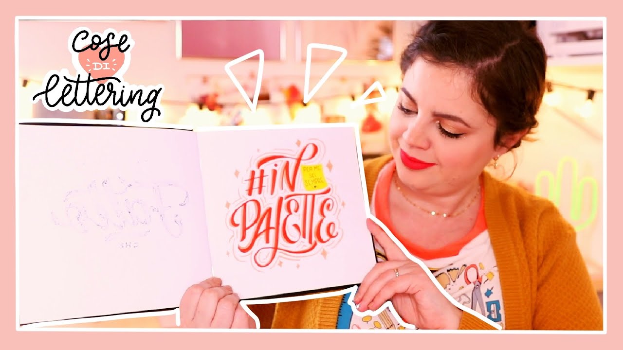lettering PRINCIPIANTI #INPALETTE // Cose di Lettering ep. 1