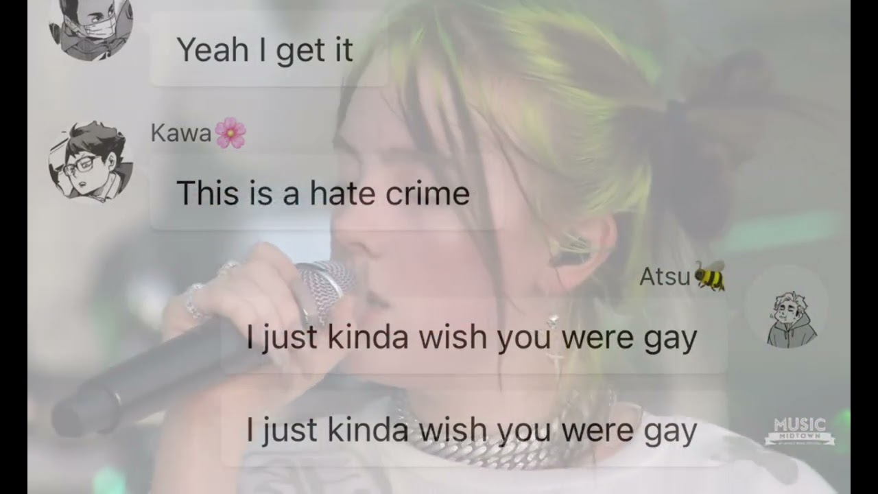 Atsumu as Billie Eilish || part 12/? || haikyuu text||
