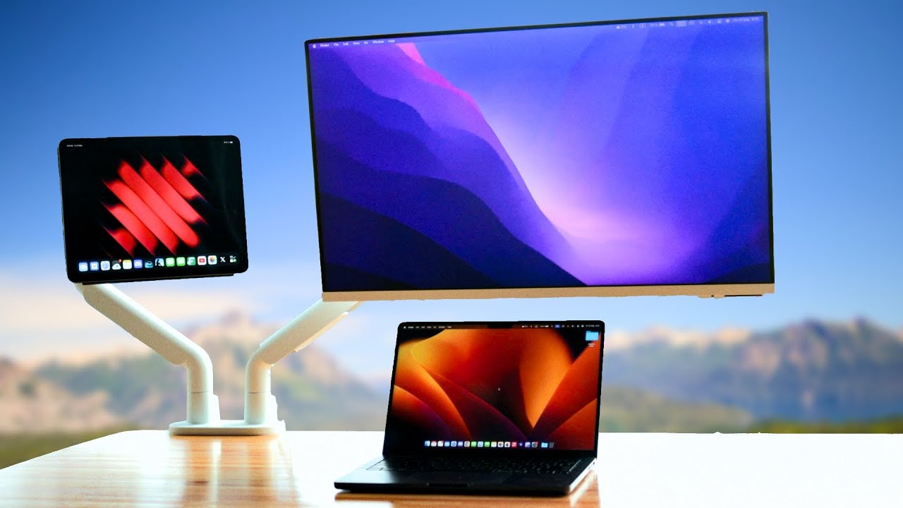 Minimalist Desk Setup Update - COFO Monitor Arm