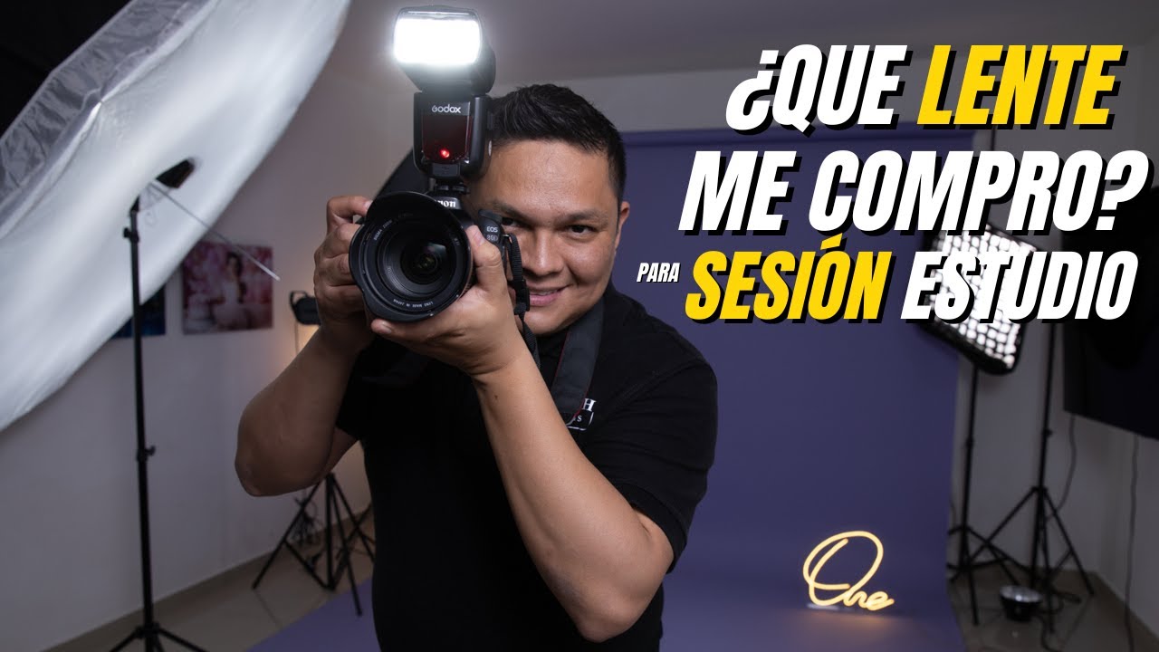 PERSPECTIVA FOTOGRÁFICA en tu FOTOGRAFÍA, ¿Qué LENTE utilizo en FOTOGRAFÍA de ESTUDIO?