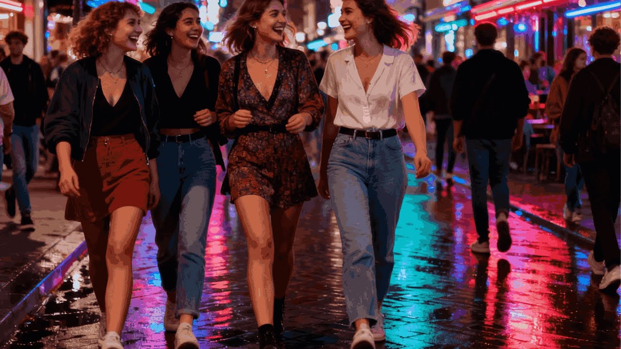 Midnight Stroll Through Amsterdam's Electric Nightlife | 4K Night Walk 😍