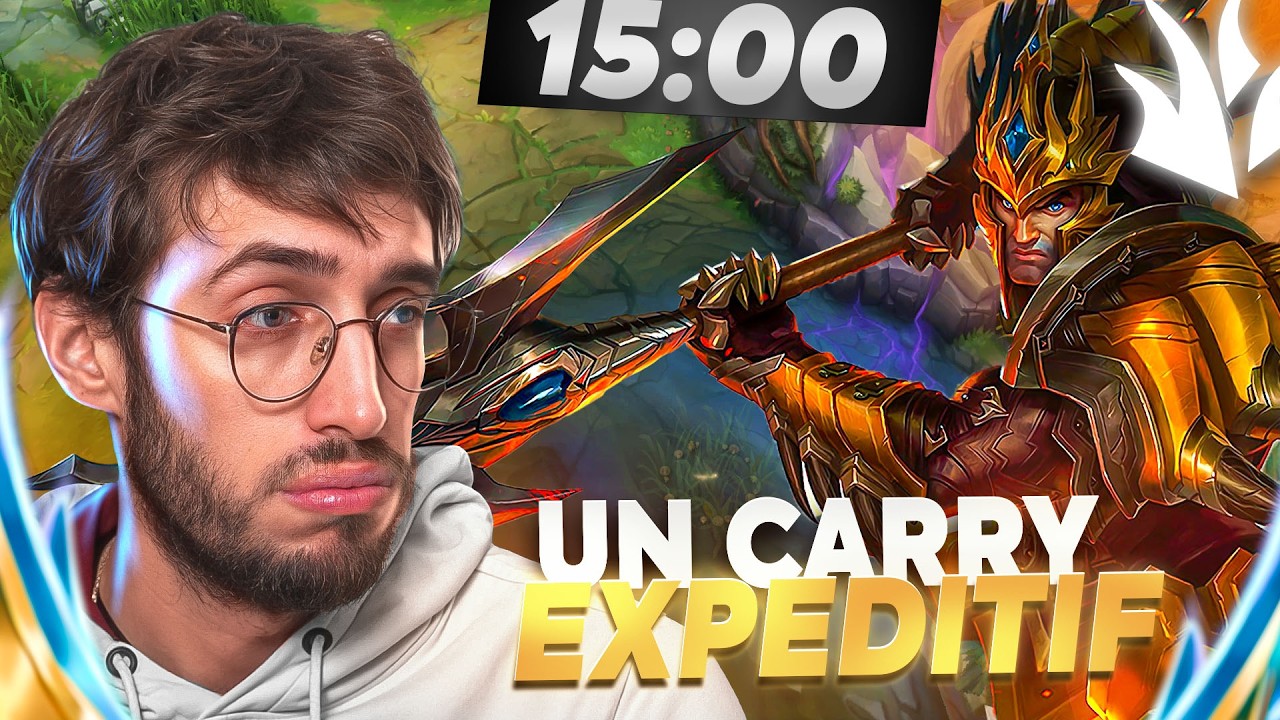JE SORS MON JARVAN, ET PLIE CETTE GAME 1V9 - RUSH S16 - Jarvan vs Xin Zhao