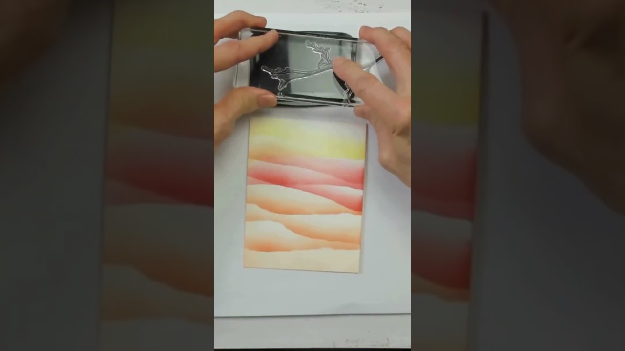 Masking Magic with Branching Out | Clean & Simple Card  #juliasuesstamping  #cardmaking