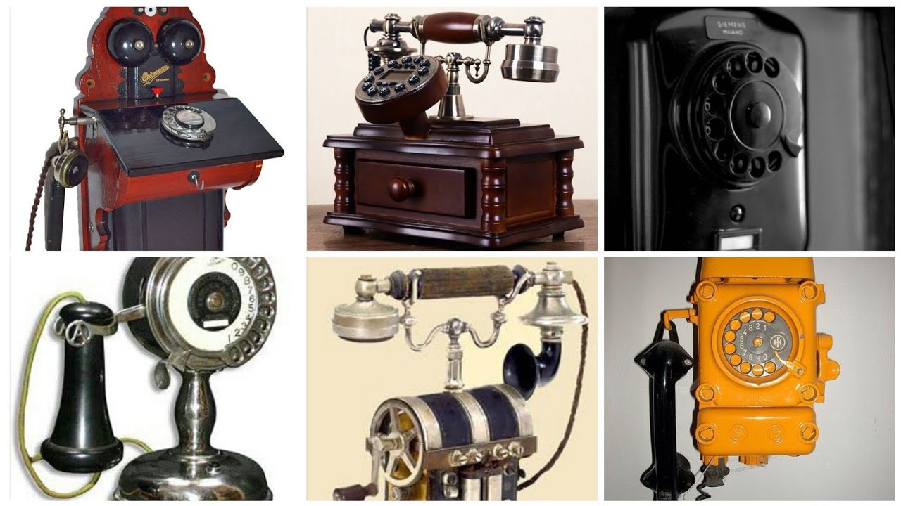 Antique And Unique Telephones Collection || Amazing Old AnalogTelephone