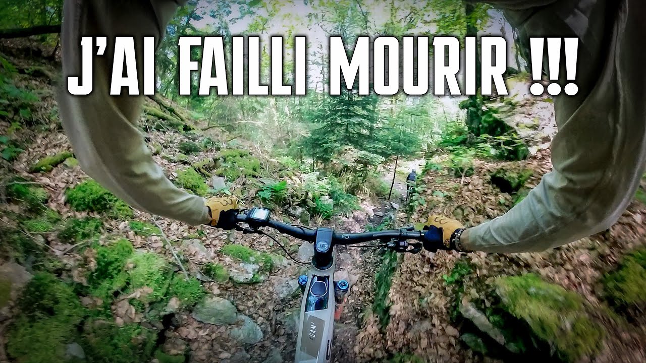 J'AI FAILLI MOURIR....C'était extrême !!!! TOURNAVAUX NAUX VTT
