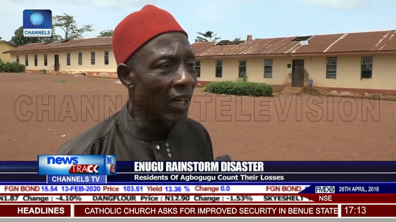 Enugu Rainstorm Disaster: Residents Of Agbogugu Count Their Losses