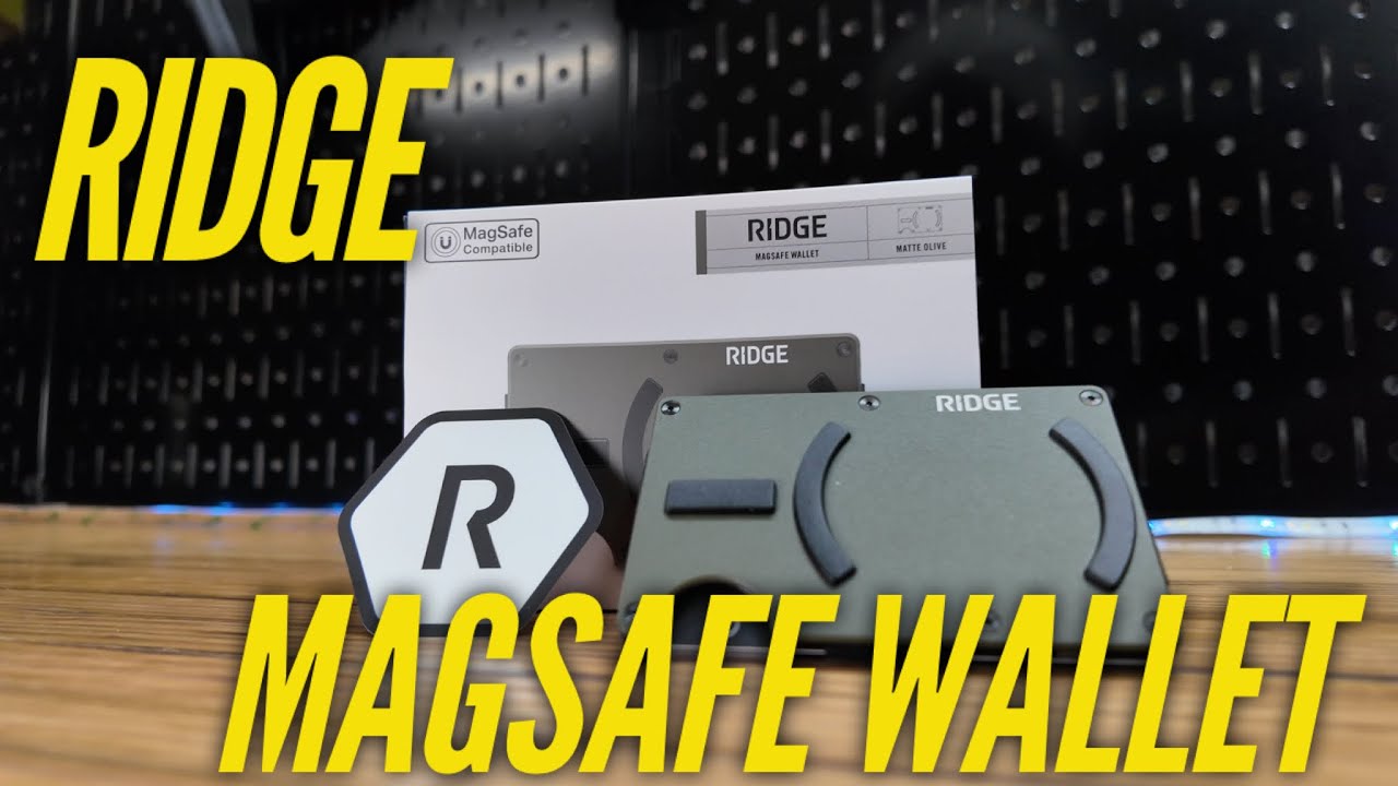 Ridge MagSafe Wallet: FIRST LOOK!