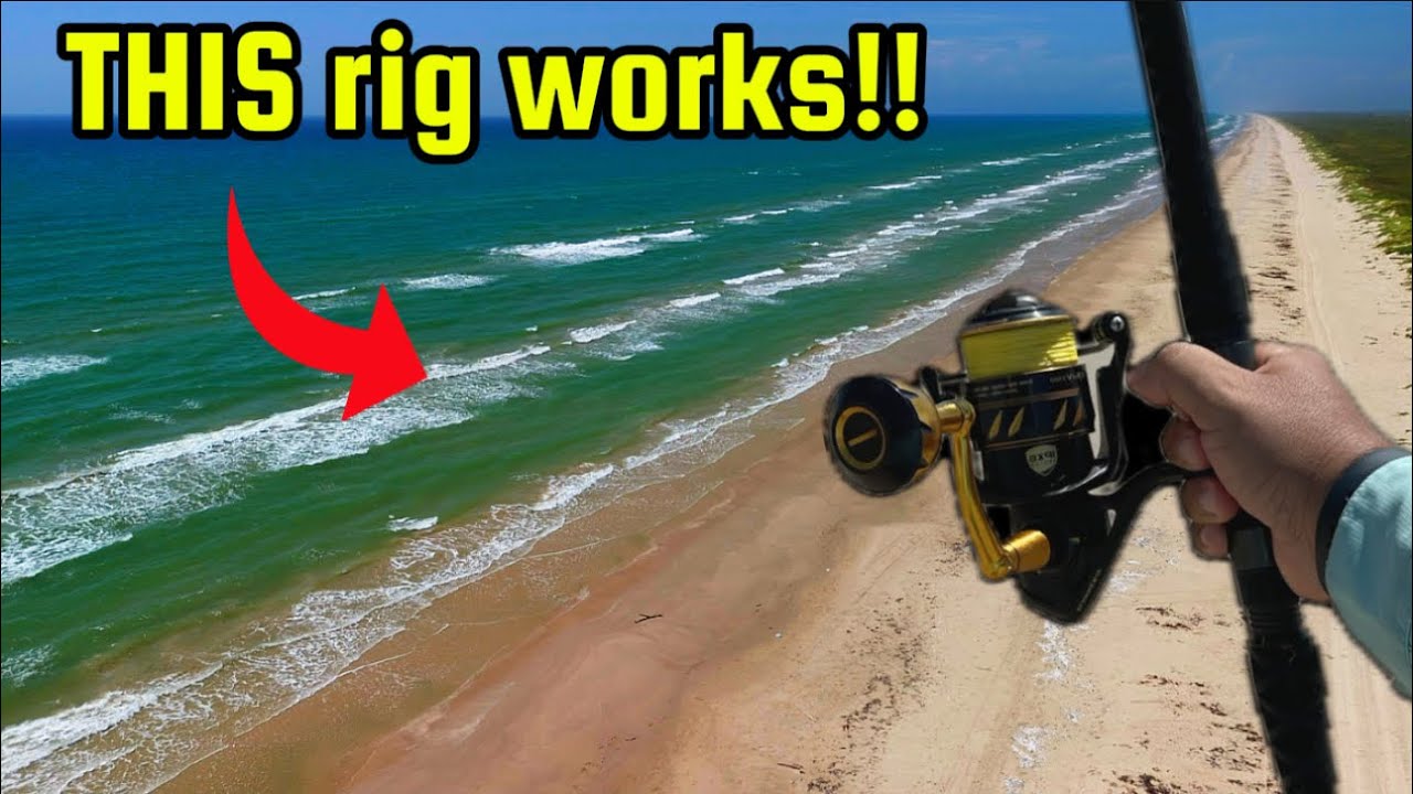 Easiest Surf Rig That Actually Works! (Corpus Christi Surf Fishing