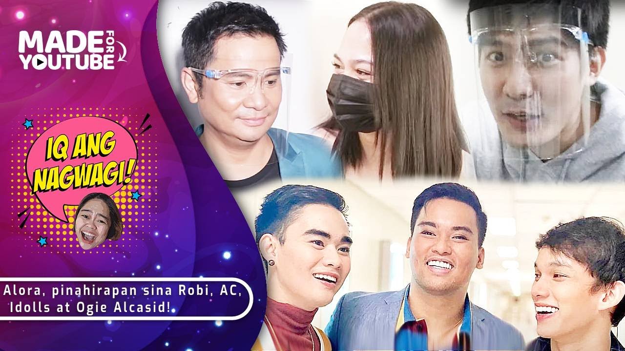Alora, pinahirapan sina Robi, AC, Idolls at Ogie Alcasid! | IQ ang Nagwagi
