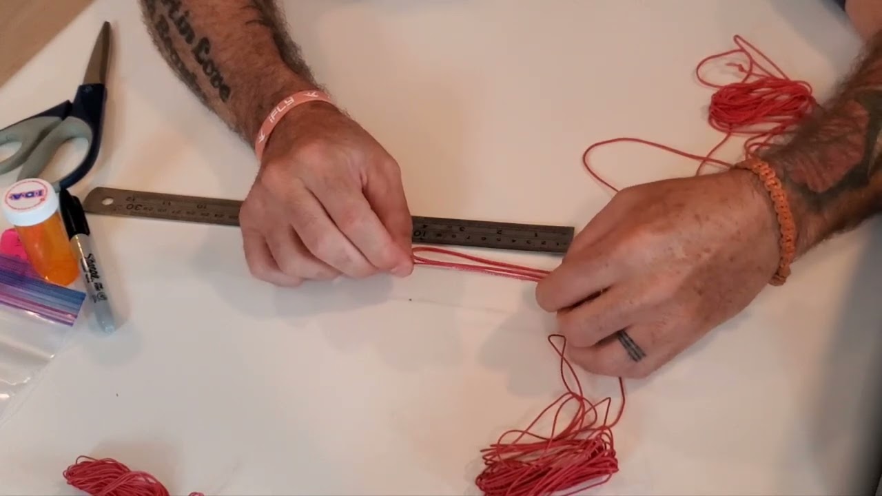 How to field splice a paraglider line with a mini kit.