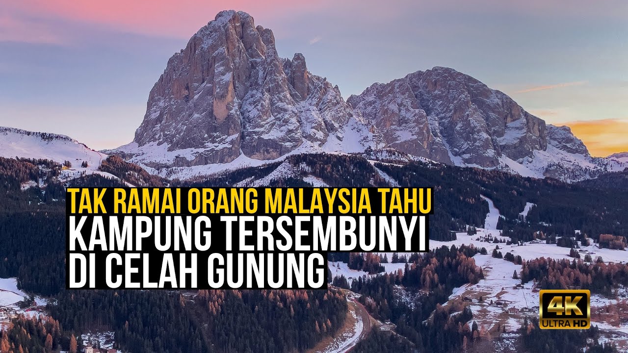 Ep9 Tinggal di rumah kampung di Dolomites, Italian Alps
