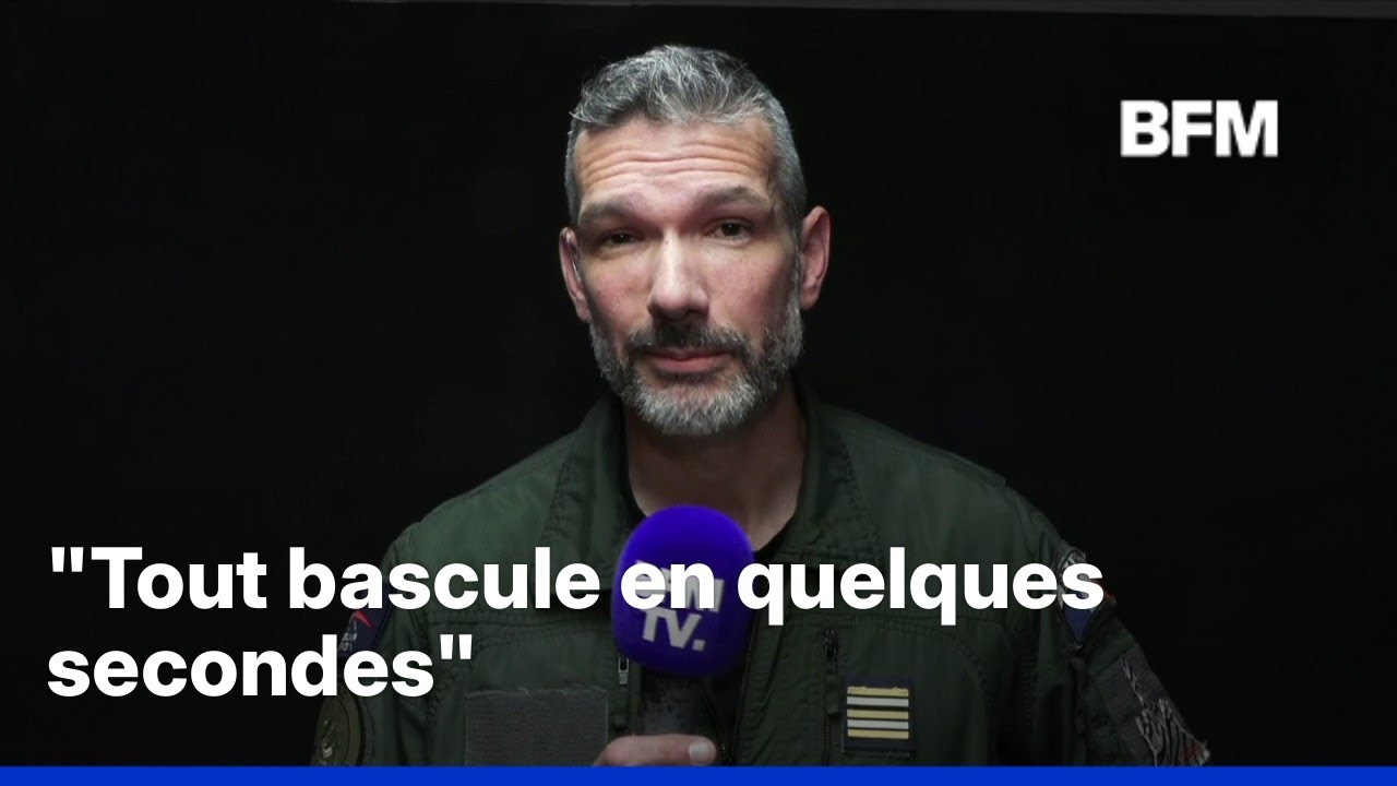 Lieutenant Colonel Alexandre, pilote de chasse &eacute;ject&eacute; en 2011 en Afghanistan, t&eacute;moigne sur BFMTV