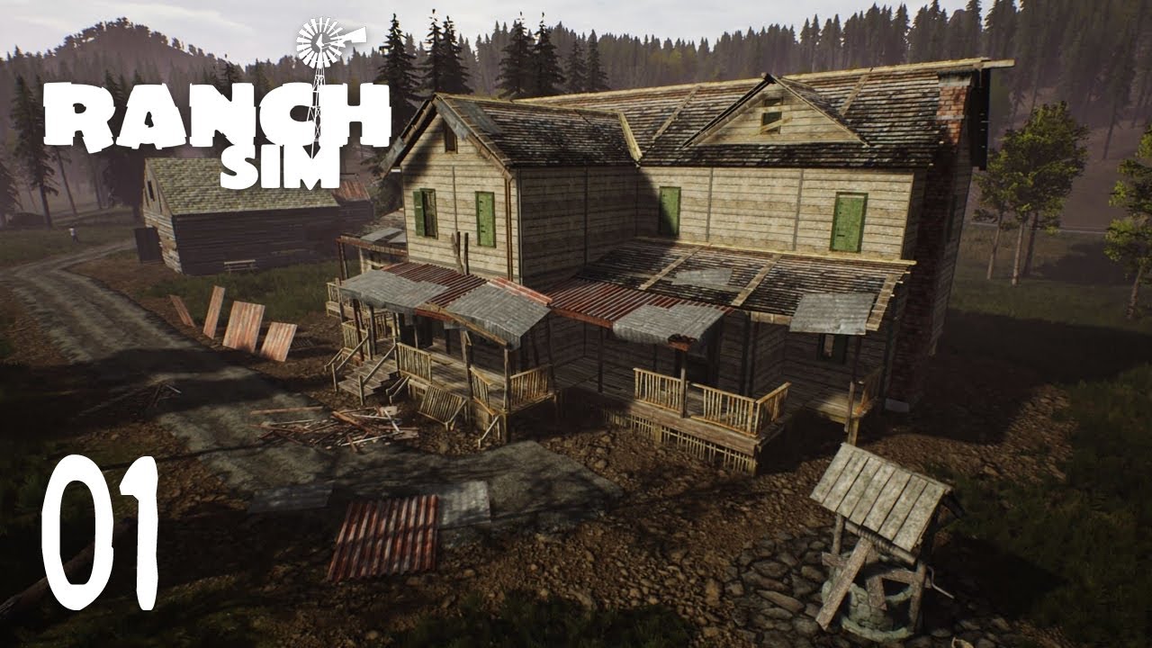 RANCH SIMULATOR #01 | Rebâtir le Ranch Familial ! Découverte et Gameplay