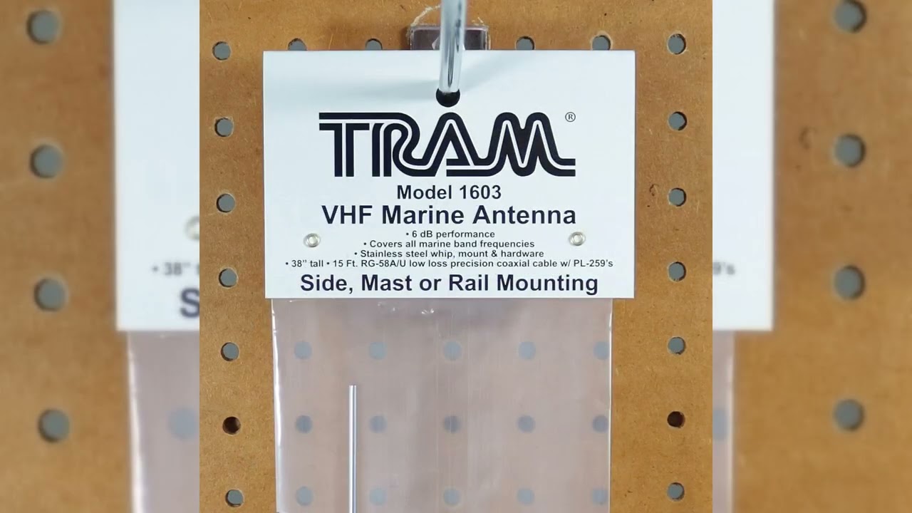 Tram® VHF 38-in. Marine Antenna - B01DUSBJ94