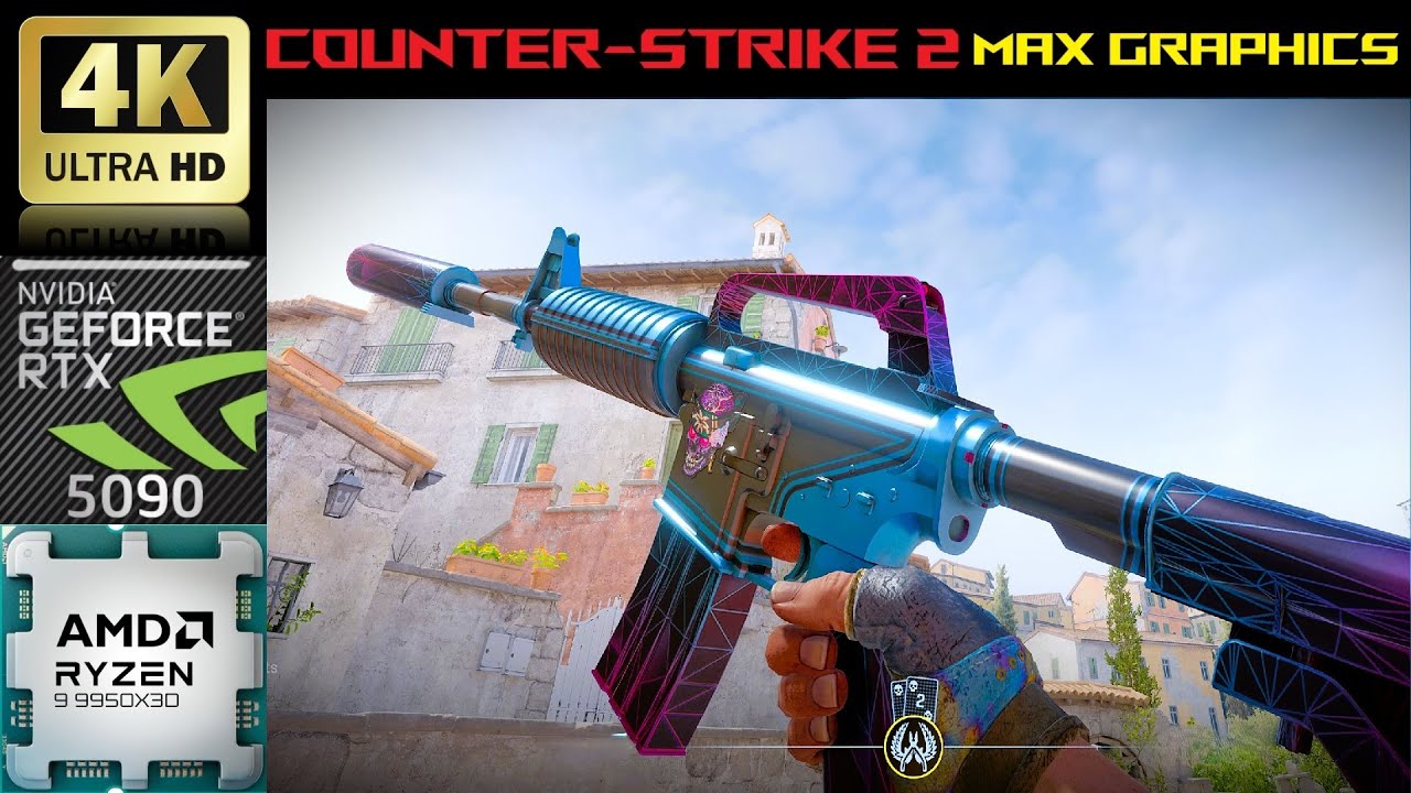[4K] Counter Strike 2 - Nvidia RTX 5090 AMD Ryzen 9950x3D #gaming #cs2 #pc #cs #fyp #game #csgo #4k
