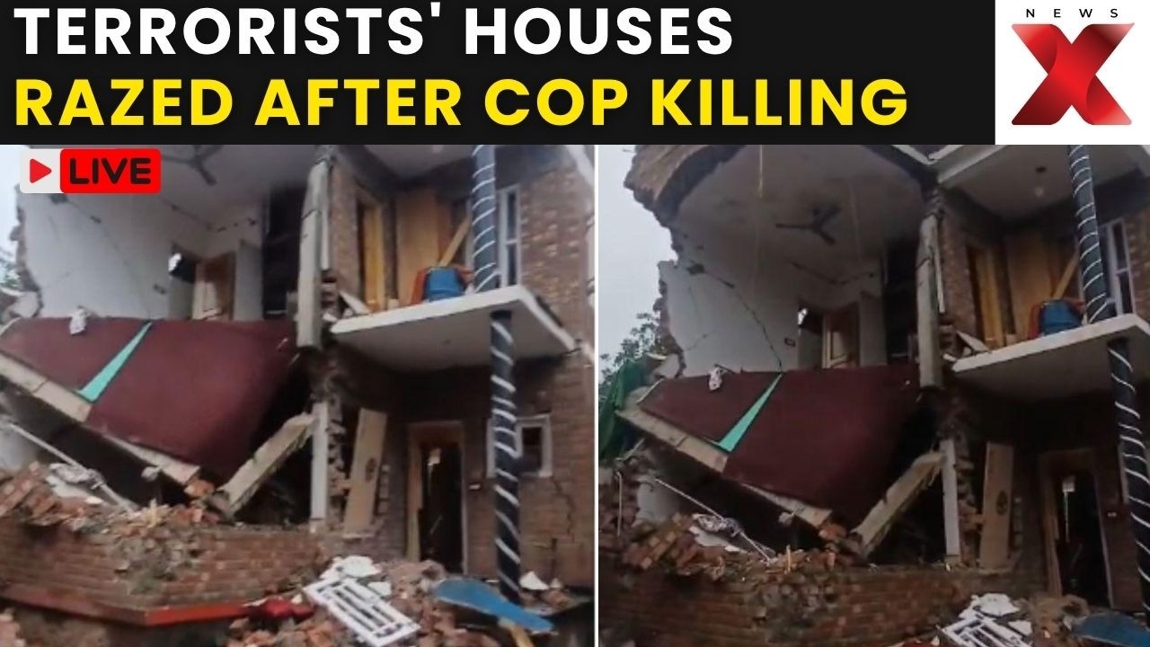 Anantnag Attack LIVE: Houses of Two LeT Terrorists Demolished After Policeman's Killing | NewsX