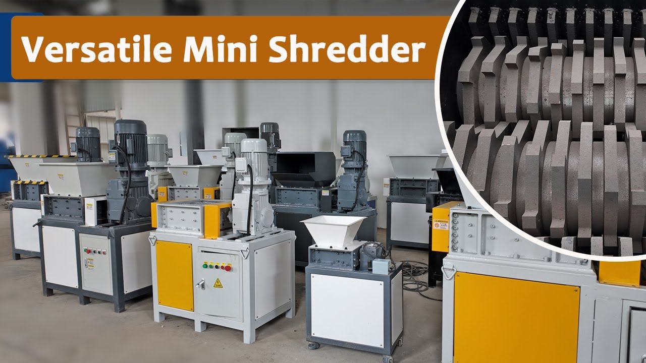 Versatile Mini Shredder – Perfect for Any Material!