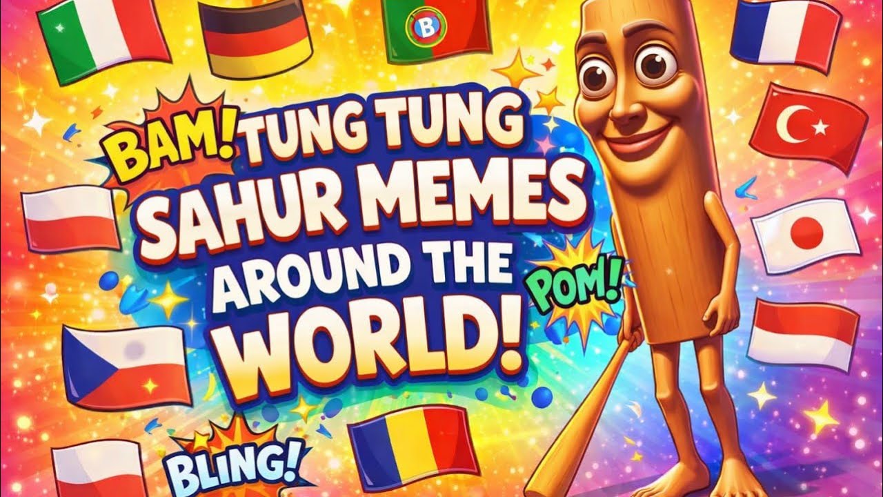 Ever heard ‘Tung Tung Sahur’ in 10 languages?!